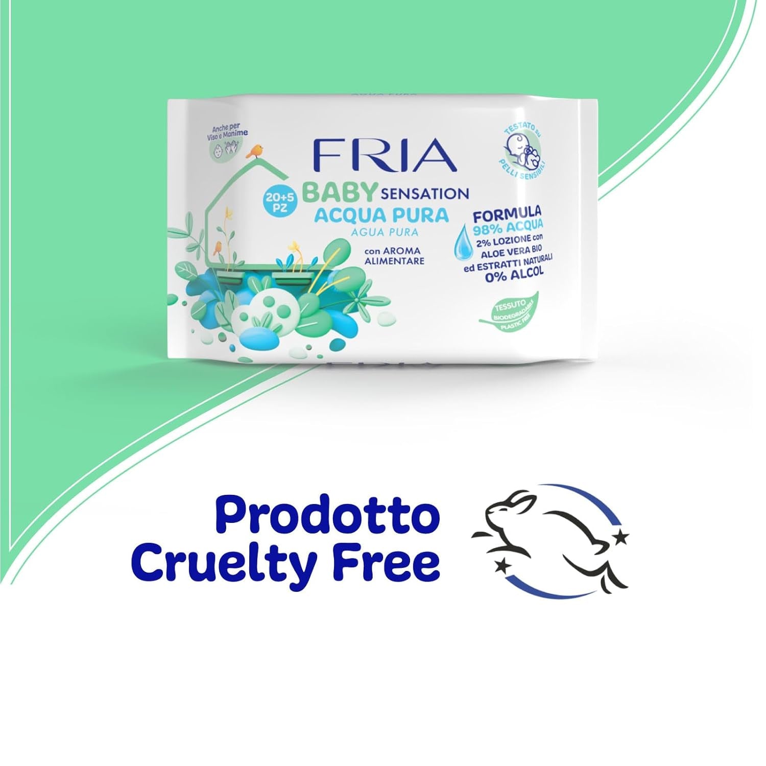 Tampoane Baby Sensation, 25 bucăți