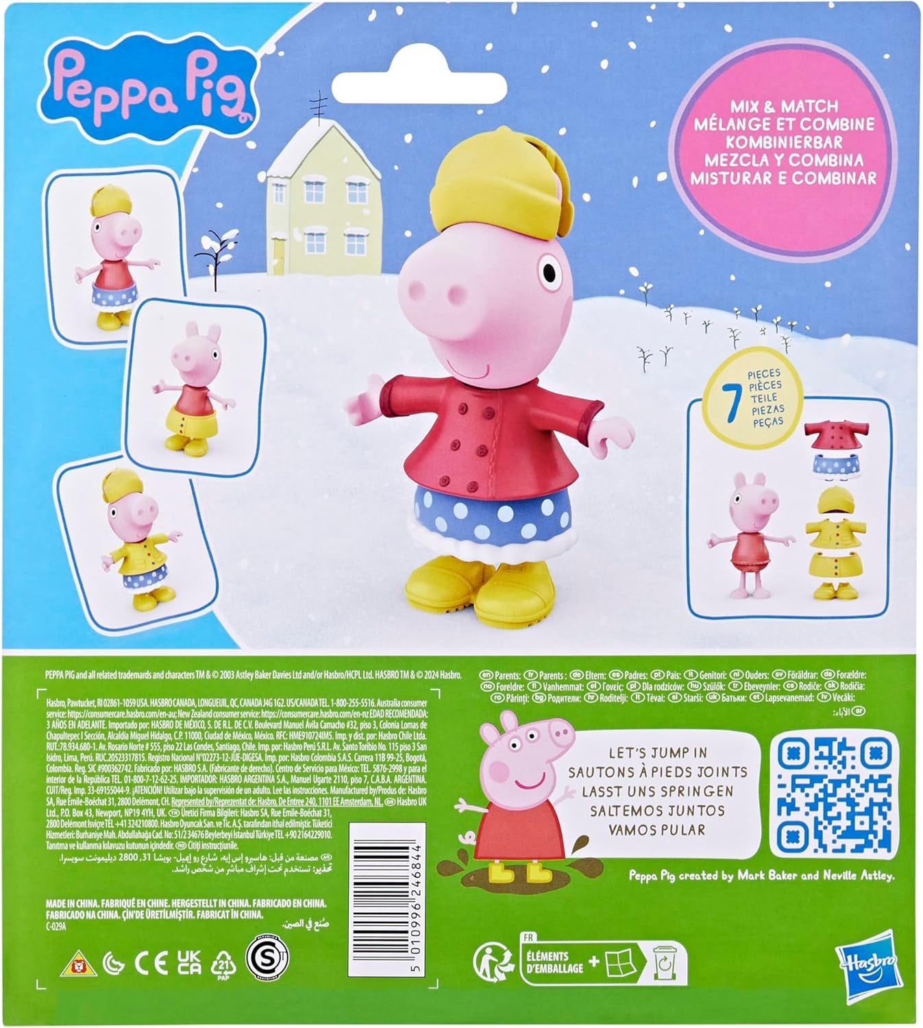 Peppa Pig Figurină distractivă de îmbrăcat Peppa Pig