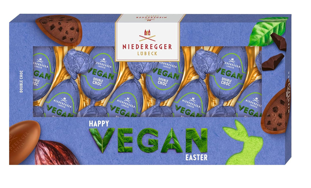 Ouă vegane Niederegger din ciocolată dublă 100g