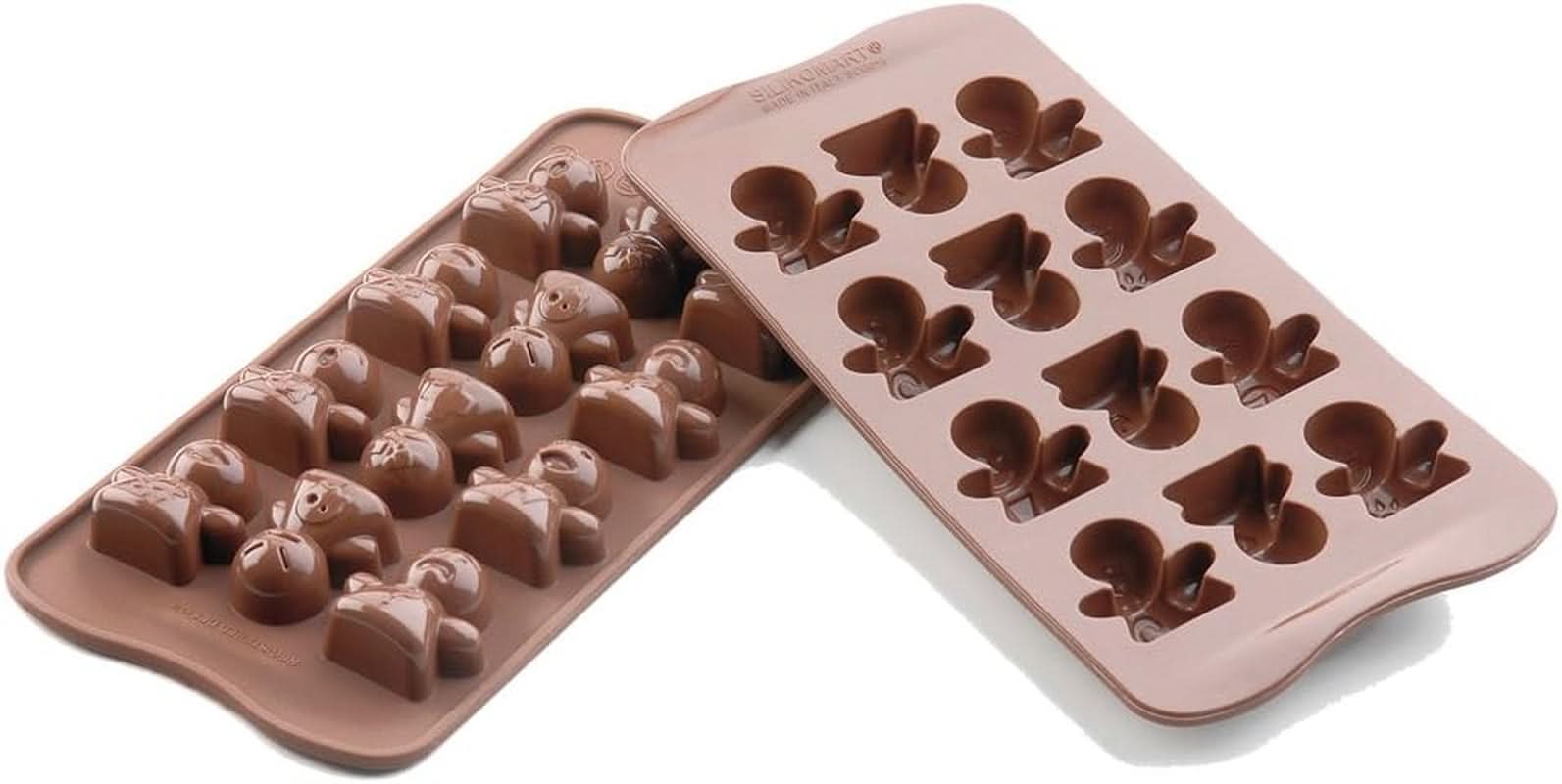 Silikomart 191827, Praline din Ciocolata, Ingeri, Alte modele Bucatarie Naty Shop 10.5X10.5X3 Cm