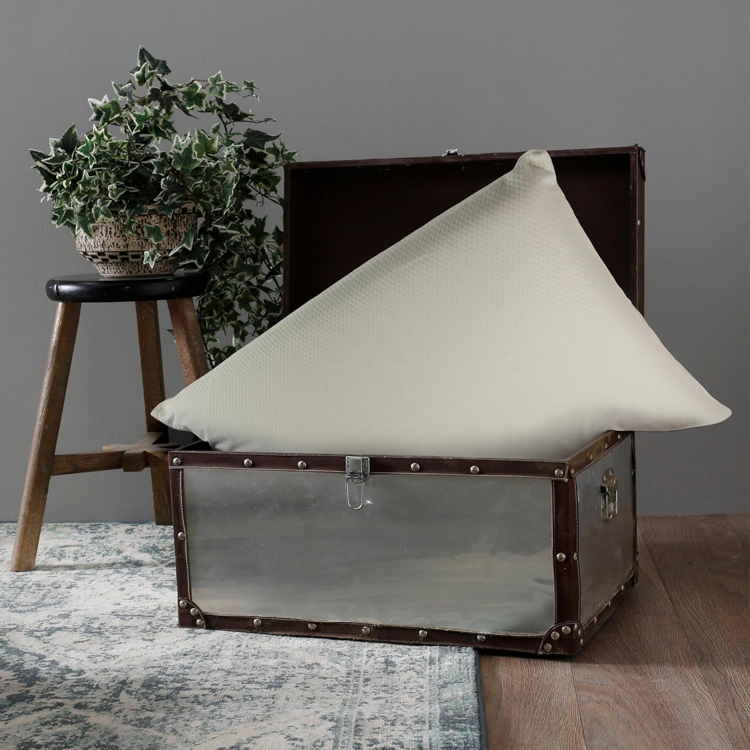 DODO pernă, bloc din spumă viscoelastică, alb, 1 unitate (Lot De 1) Perne standard Naty Shop