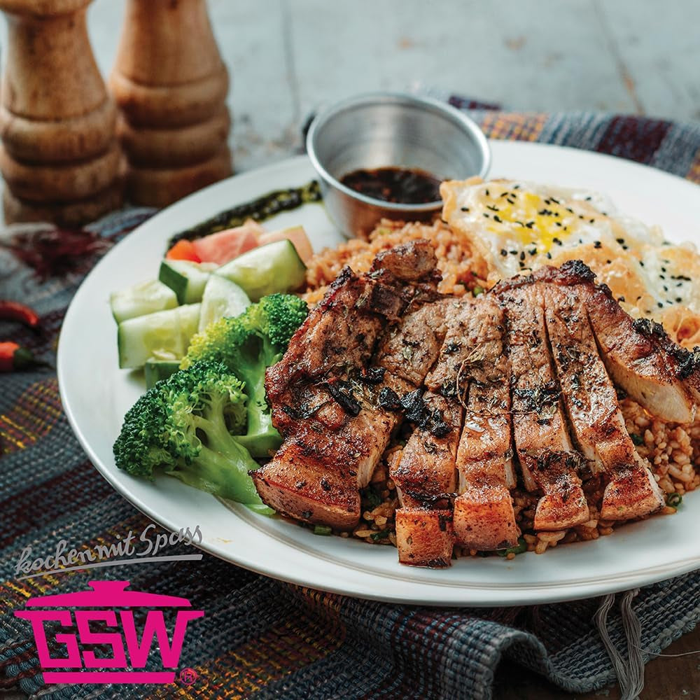 GSW 868525 Inoxxa Black, tigaie cu structură alveolată Oale si Tigai Naty Shop