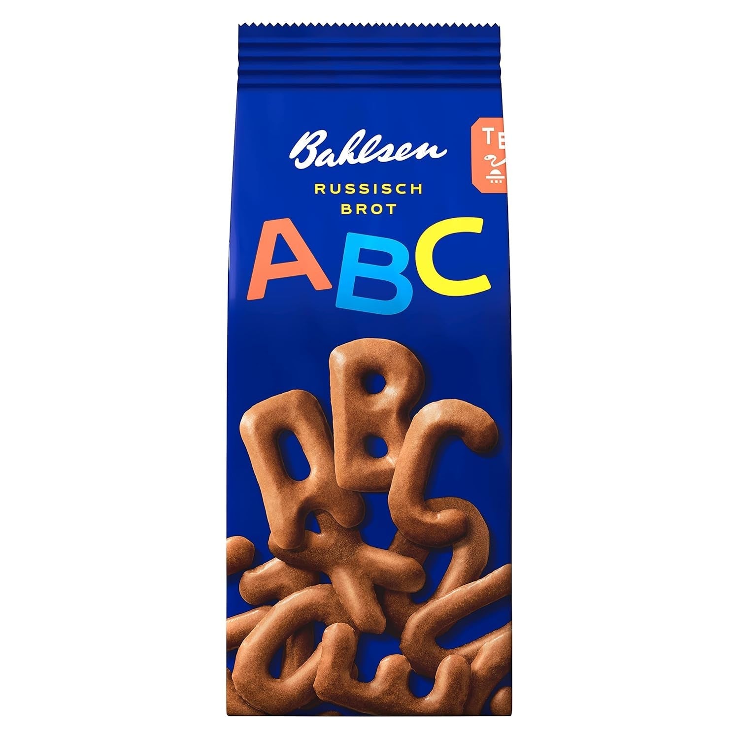 Pâine rusească ABC Bahlsen - Pachet de 12 - Fursecuri crocante în formă de literă (12 x 100g)