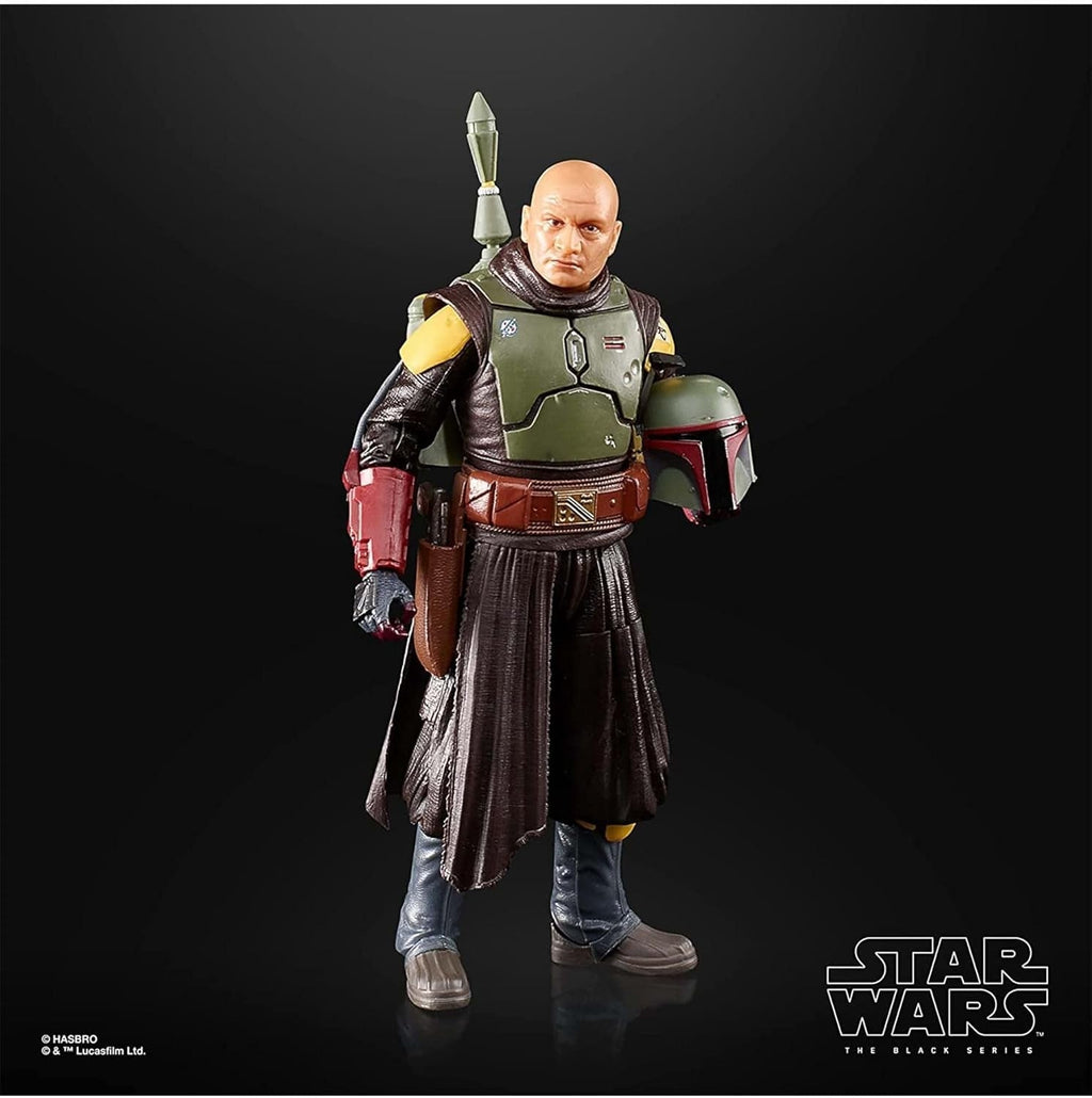Star Wars Hasbro Seria Neagră Boba Fett (Camera Tronului): Cartea lui Boba Fett Figura de colecție, pentru copii 4+ ani, Multi, 15 cm înălțime Action figures Naty Shop