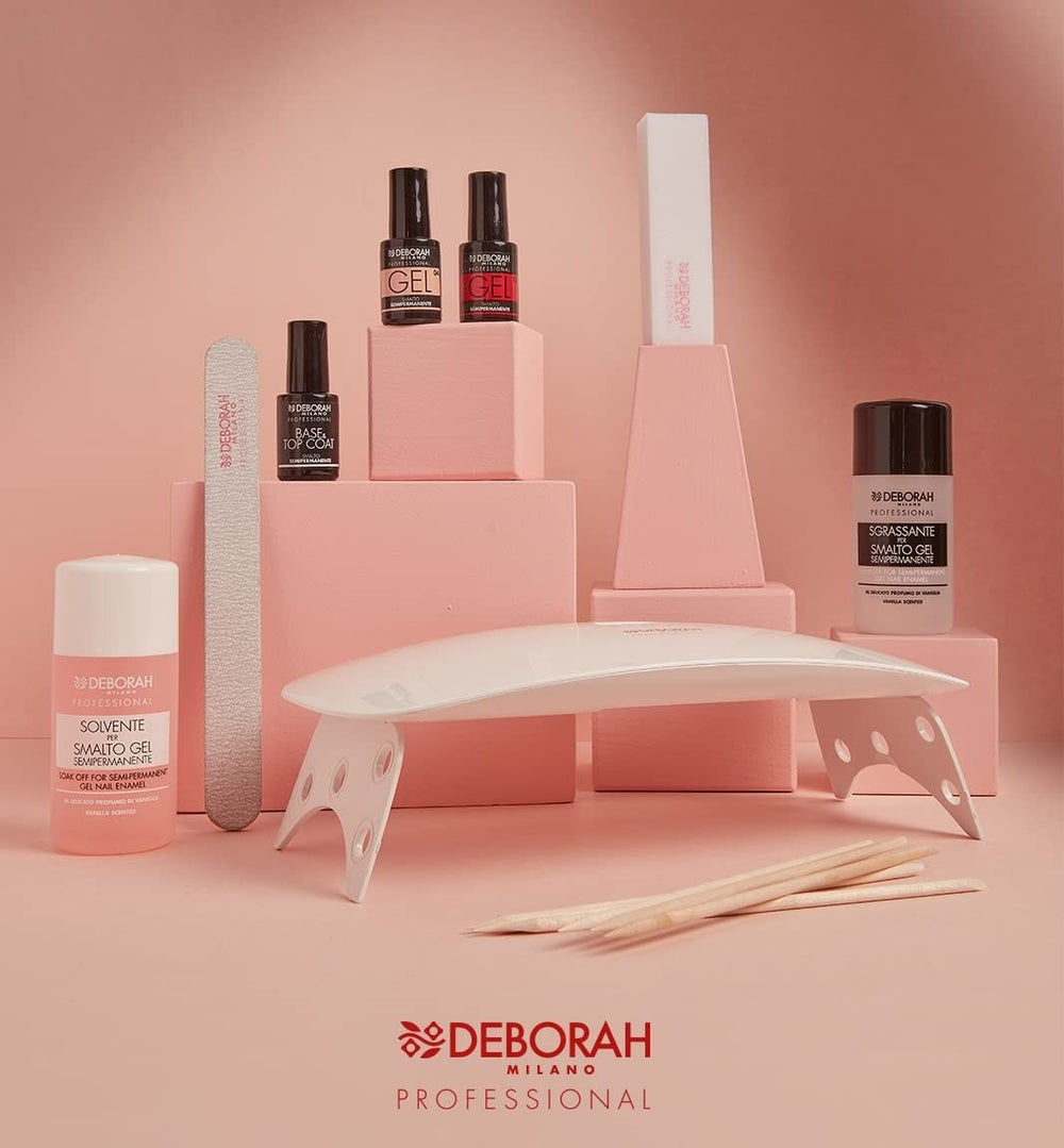 Oja semipermanentă Milano Professional, nr. 21 Burgundy, efect de volumizare, de lungă durată, pentru unghii intense și lucioase, 4,5 ml