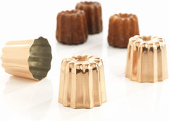 Forme de copt, cupru, 17,5 x 6 x 6 cm, 3 bucati Matrite si tavi pentru copt Naty Shop