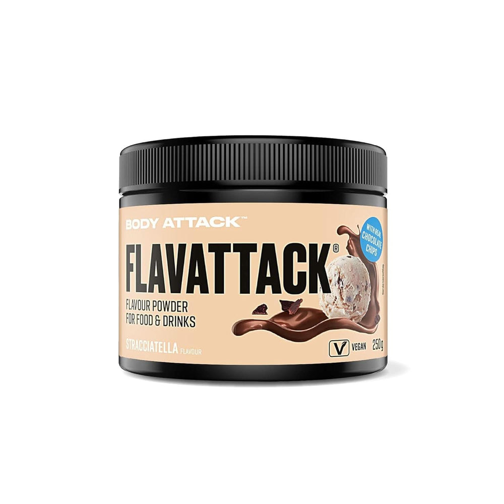 Body Attack Flavattack®, Double Choc Brownie, 250G / 83 porții Arome Naty Shop 250 grame Stracciatella