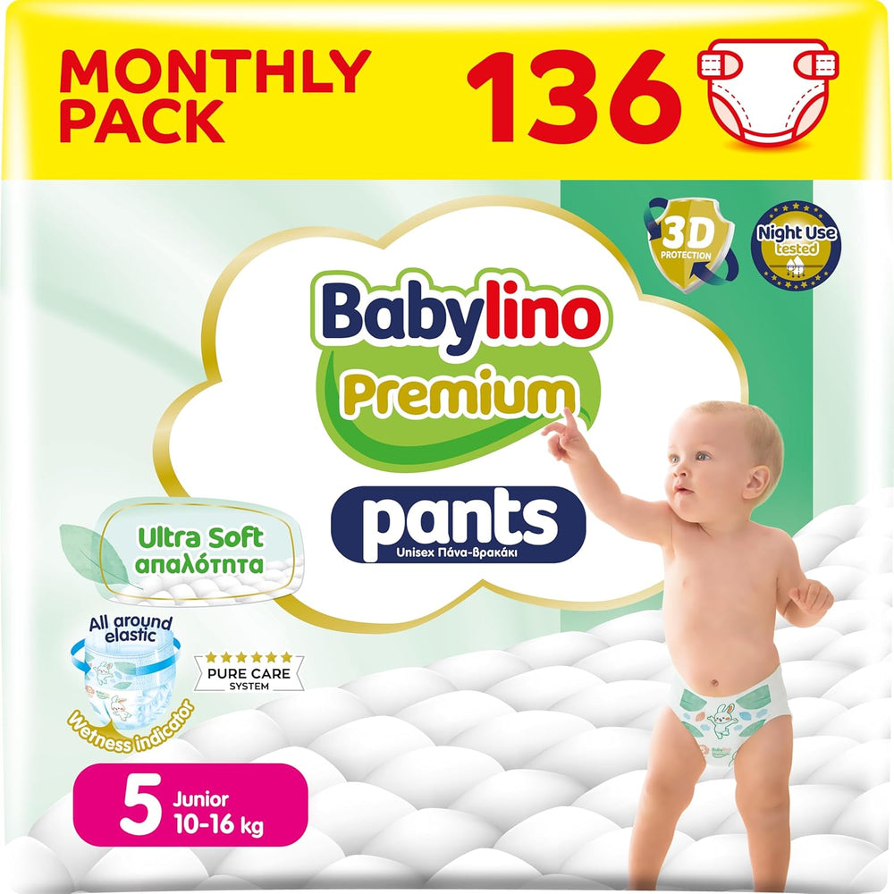 Pantaloni Premium, mărimea 7, cu filtru ultra-moale, XL Plus (15-25 kg), 28 bucăți