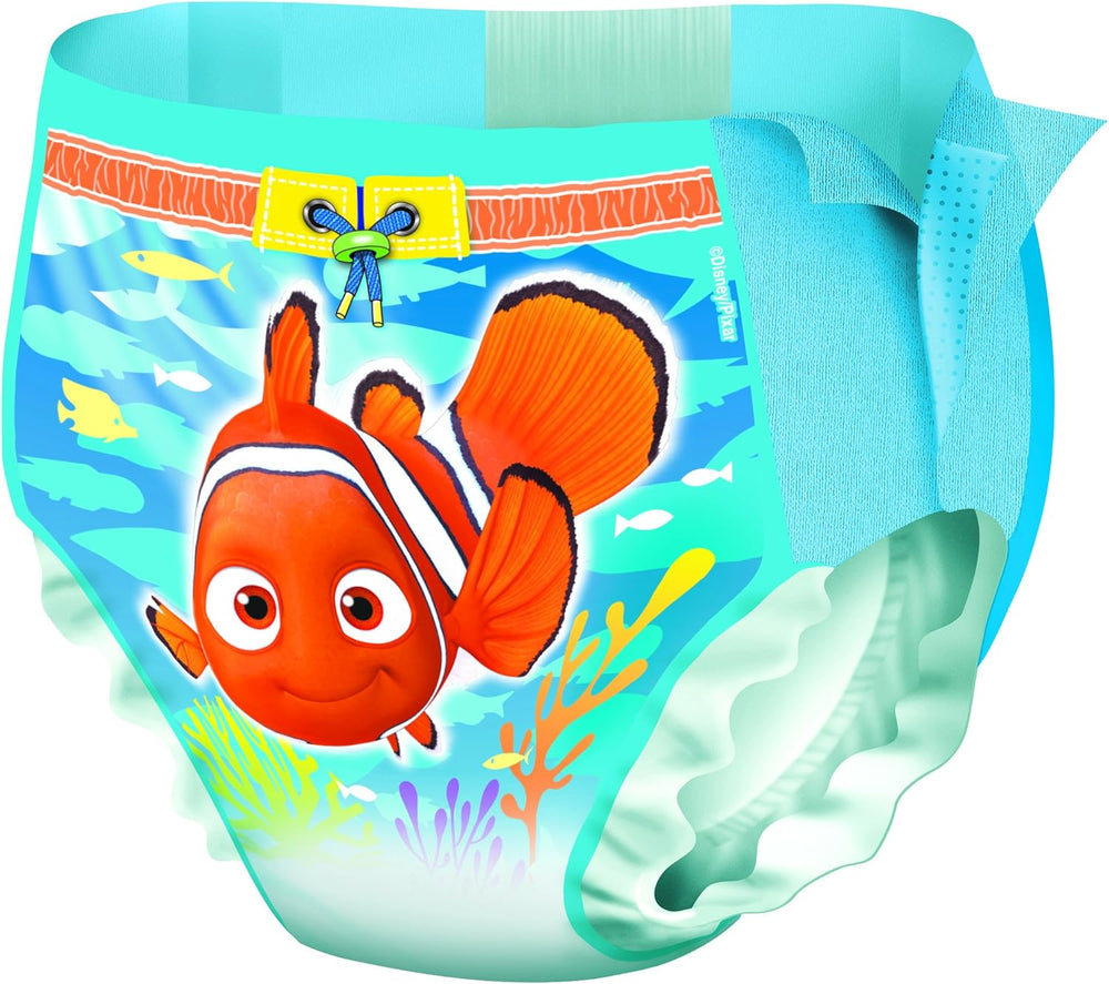 Scutece de înot Huggies Little Swimmers mărimea 5/6 (12-18 kg), 1 pachet a câte 19 bucăți