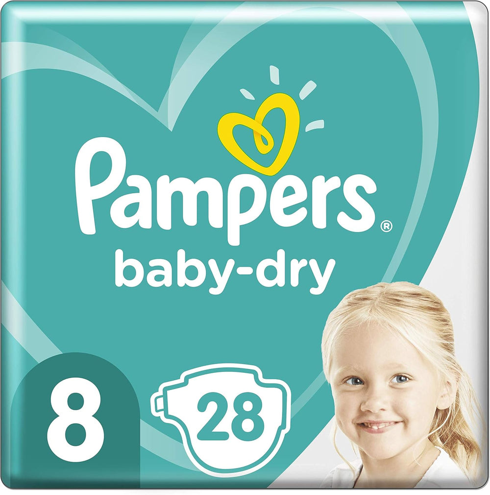 Scutece Pampers 81657566 Baby-Dry Pants, albe