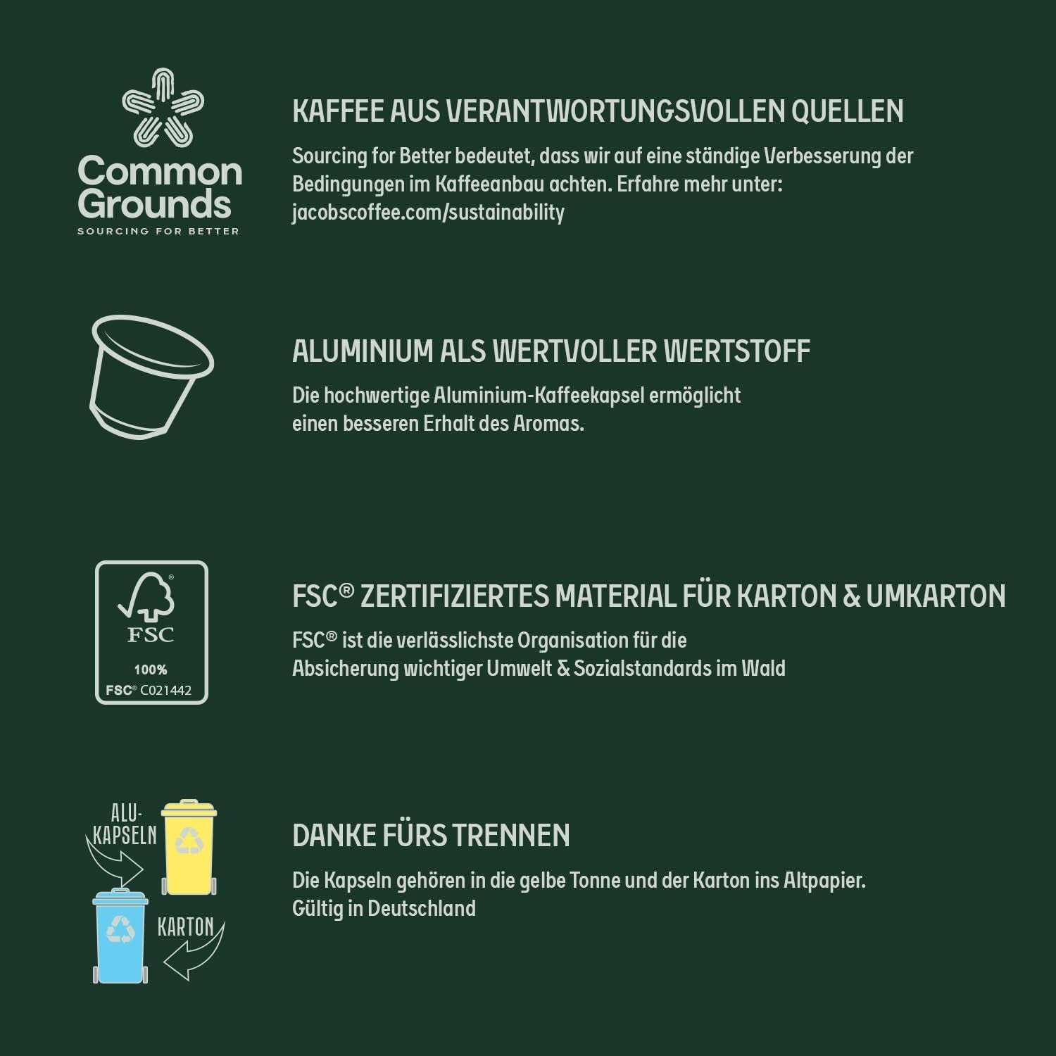 Jacobs Kaffeekapseln Krönung Crema, Intensität 6/12, 10 x 20 Getränke, Nespresso* kompatible Kaffee Kapseln, 200 Kapseln