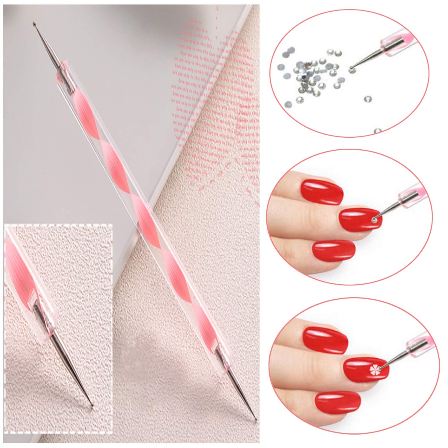 8 Boxen Nail Art Strass Kit - Nail Art Gemischt Strass Set, Nagel Kunst Strasssteine Gems Perlen Edelsteine Bunt Pferdeaugen Strass Für Nageldesign Zubehör Mit 1 Pinzetten Und 1 Strass Picker Für DIY
