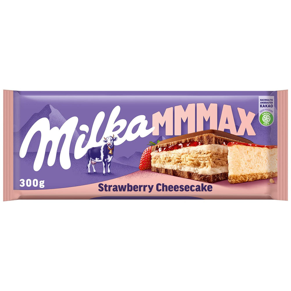 Milka Mmax Triolade – Ciocolată cu lapte alpină cu ciocolată albă și neagră – 280g