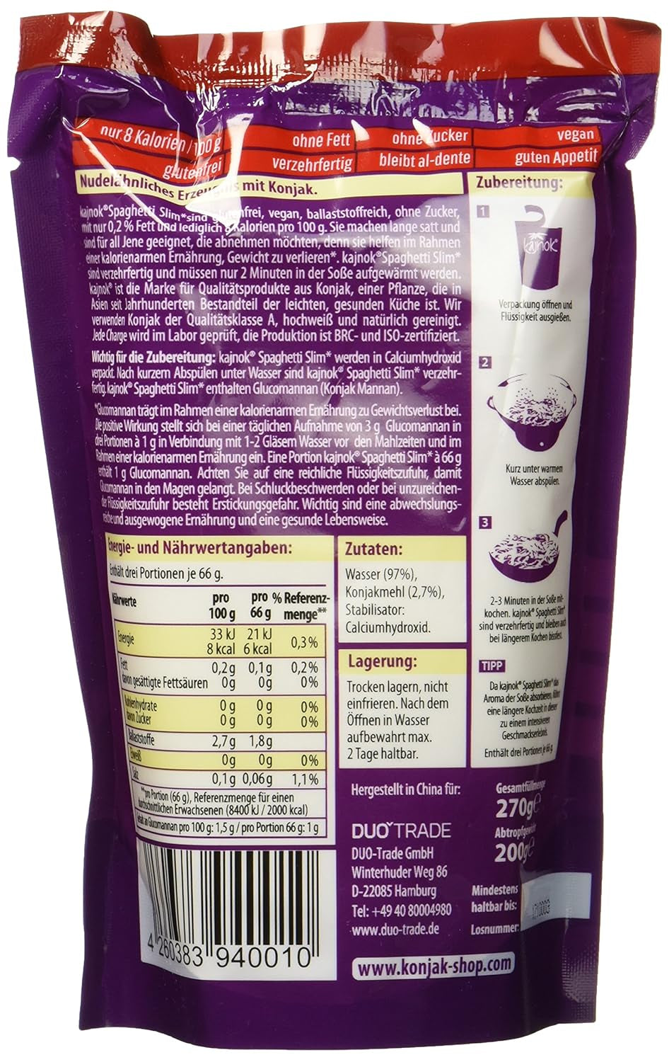 Spaghete Slim, pachet de 10