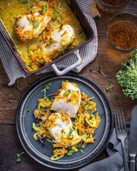 MAGGI Fix für Zwiebel-Sahne Hähnchen, Würzmischung, mit natürlichen Zutaten*, für 3 Portionen, 1er Pack (1 x 26g)