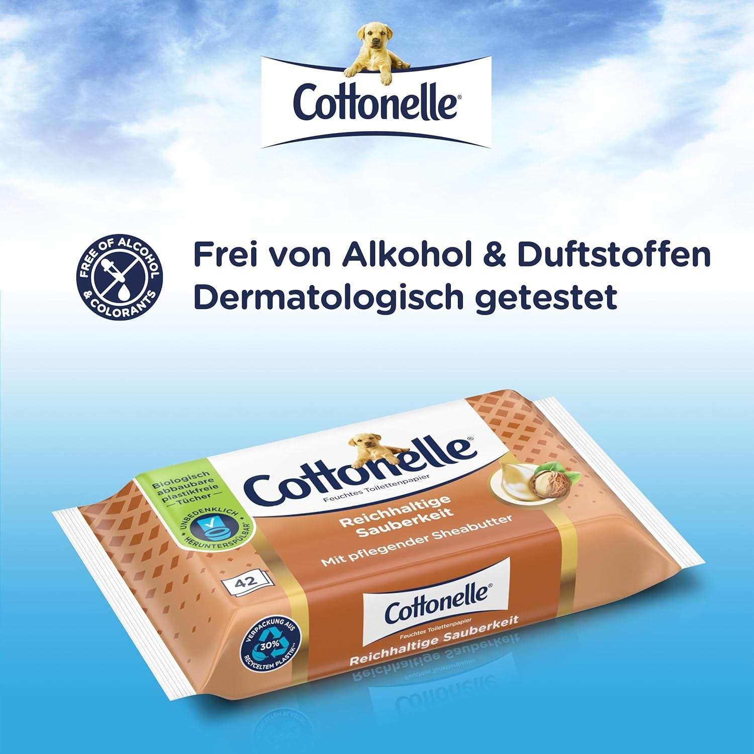 Șervețele umede, My Spa Experience - Cashmere And Shea Butter, biodegradabilă, fără plastic, reînchizibilă, pachet valoric, 12 X 42 șervețele umede