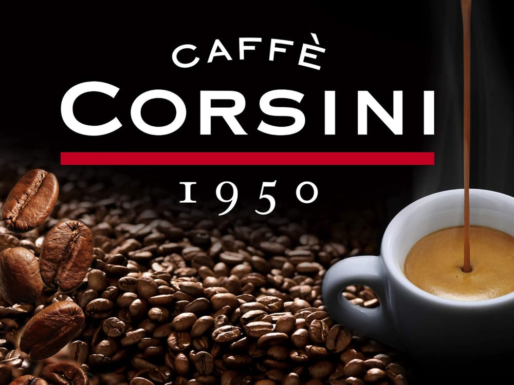 Caffè Corsini - Compagnia dell'Arabica, Arabica Kaffeebohnen Aromatisch und Cremig, 1 kg Packung geröstete Kaffeebohnen