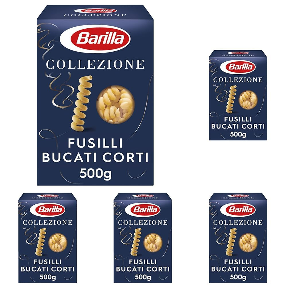 Paste Barilla Collezione Fusilli Bucati Corti, (1 x 500 g)