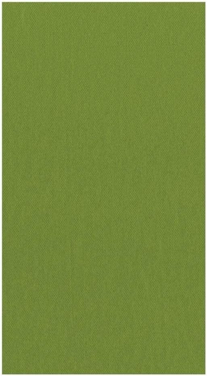 Șervețele pentru prosoape pentru oaspeți Din hârtie, in, verde frunză, 12 bucăți per pachet