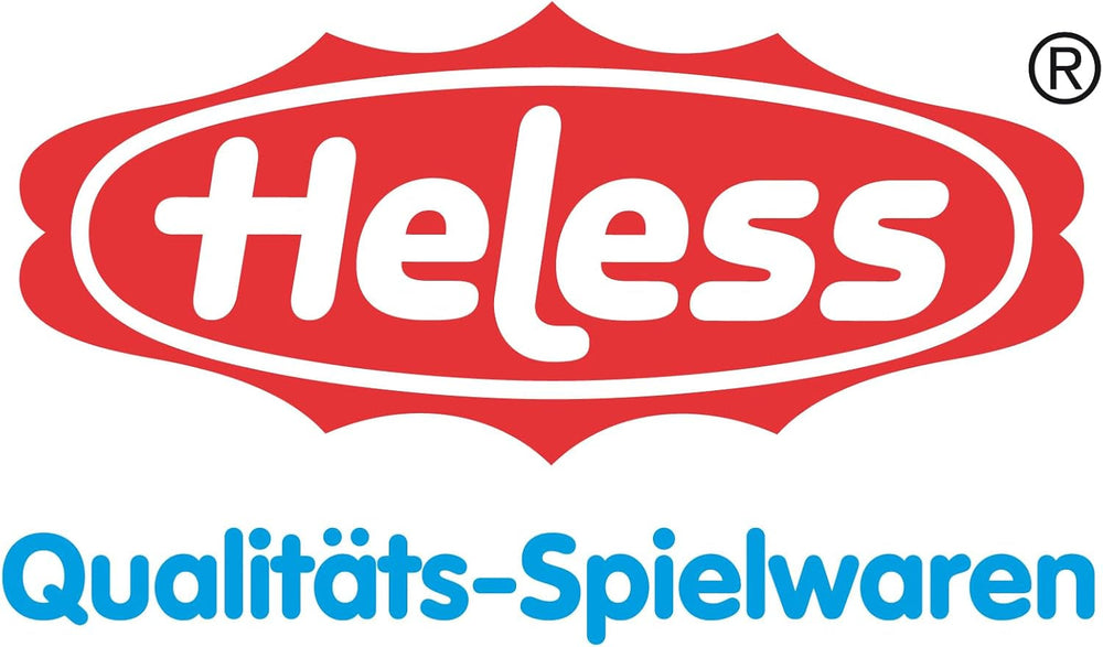 Heless 2956 - T-Shirt für Puppen in Weiß, Größe 35 - 45 cm
