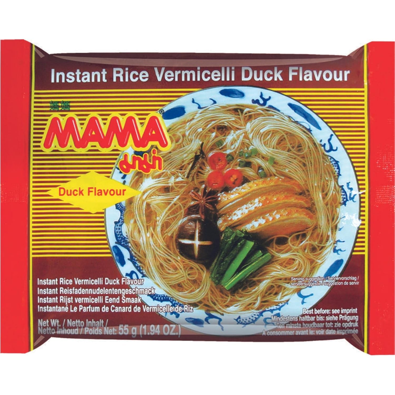 MAMA - Rață instant cu orez vermicelli, pachet de 30 (30 X 55 GR)