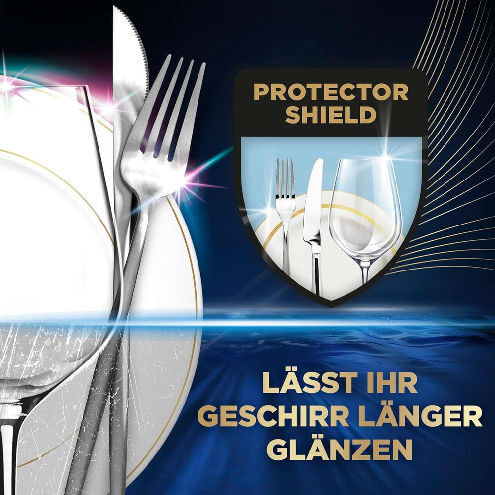 Finish Ultimate plus Infinity Shine Citrus Dishwasher Tabs - Tablete pentru mașină de spălat vase, curățare intensivă - 105 capsule, lămâie Naty Shop