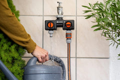 Gardena 38193 Valvă dublă pentru furtun de grădină