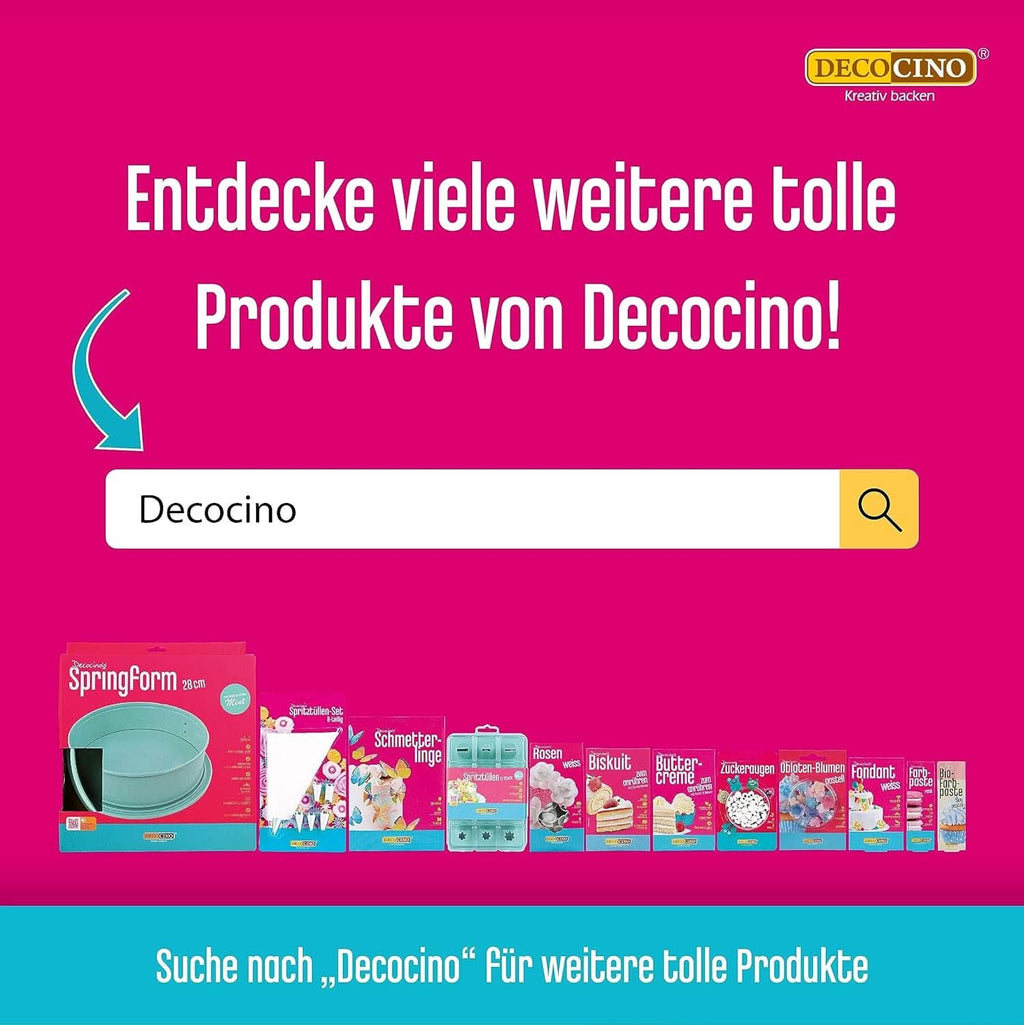 DECOCINO Pastă de zmeură, 50 grame, aromă de copt cu aromă naturală de zmeură, pentru rafinarea ciocolatei, deserturilor și prăjiturilor Glazuri si Decor Naty Shop