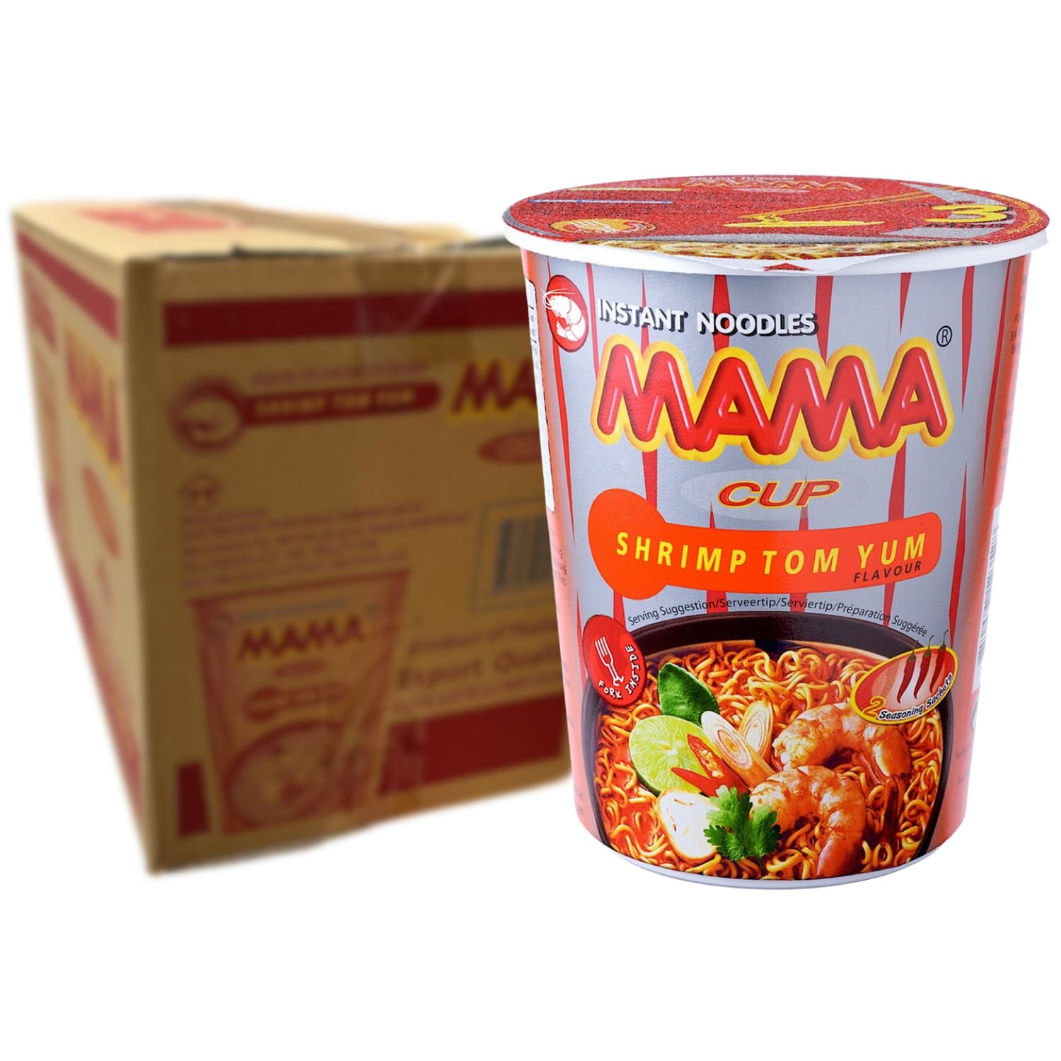 MAMA - Tăiței Instant cu Pui - Pachet Multiplu (30 X 55 GR)