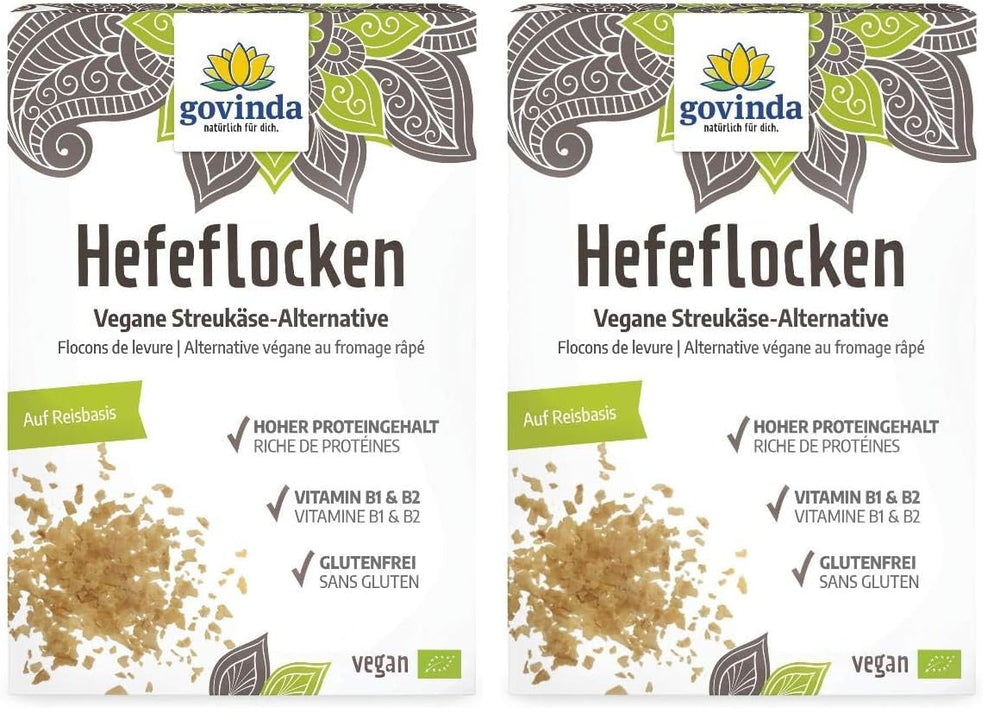Hefeflocken auf Reisbasis vegane Streukäsealternative, 100 g