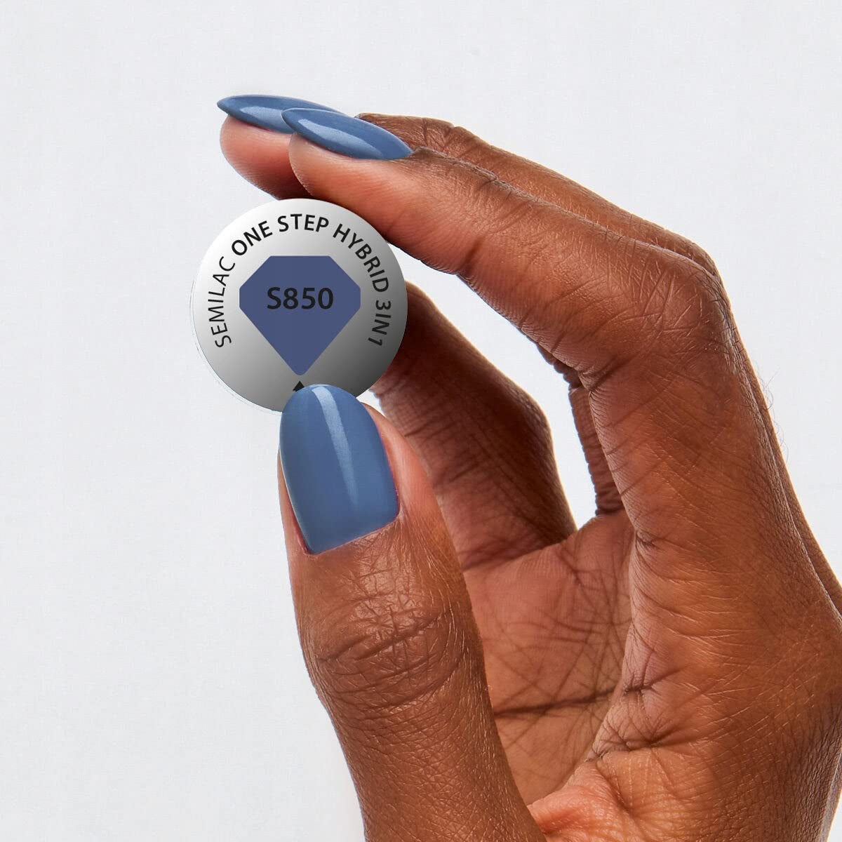 Oja UV Semilac One Step Hybrid 3 în 1 S450 Inner Warmth Peach 7 ml