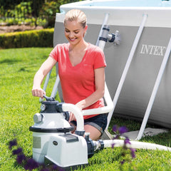 Sistem de filtrare cu nisip Intex Krystal Clear 7,9 m³ pentru piscine de până la 36.000 l 26646