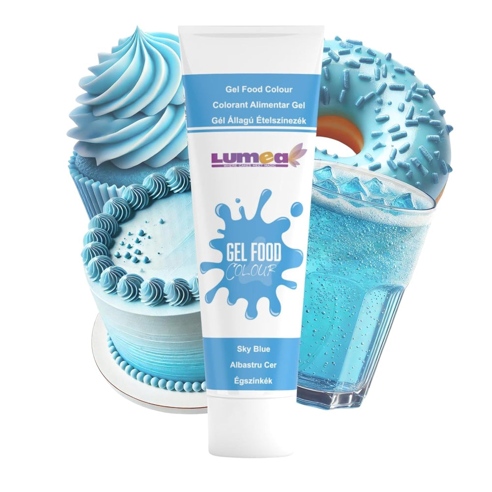 Dekozauber24 Colorant alimentar roșu, gel, 30g, vegan, fără zahăr, foarte concentrat, colorant alimentar roșu pentru fondant, cremă de unt, băuturi și multe altele