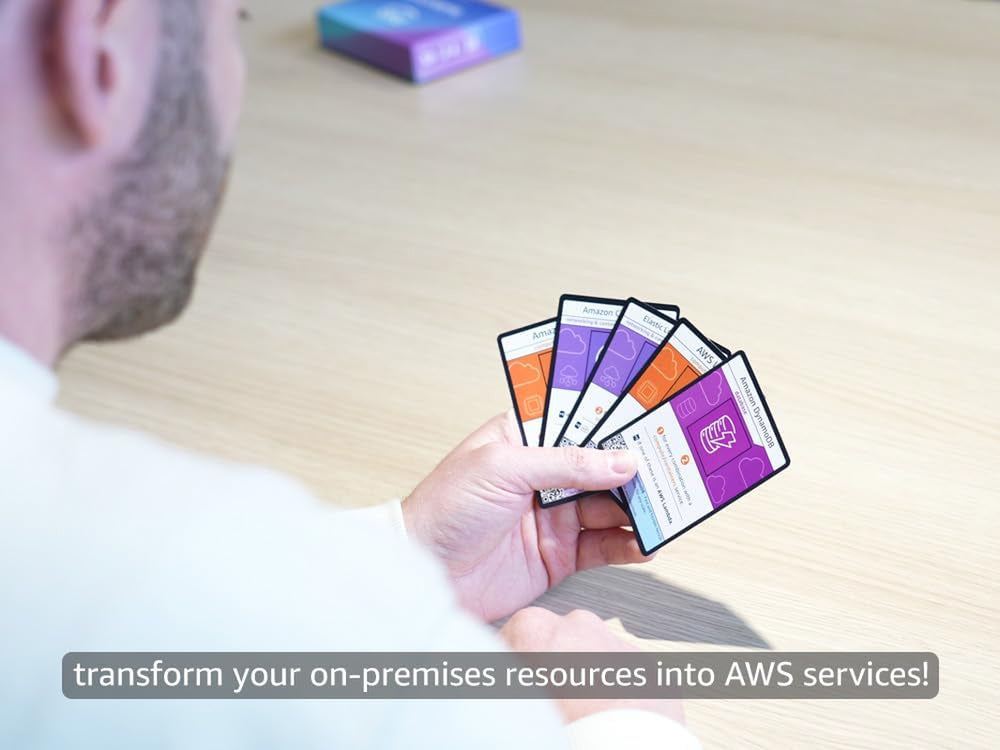 BuilderCards - Joc de cărți Cloud Architecture - Joc de bază (engleză), alb