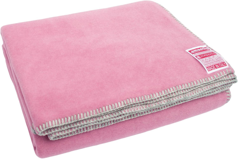 Zoeppritz din 1828 Pătură din fleece Smoothy - Pătură confortabilă pufoasă din fleece polar - Vegan - 140X190Cm - 010 Off-White, 010 Offwhite Paturi si Cuverturi Zoeppritz Since 1828 440 Lavandă albastră 140X190Cm