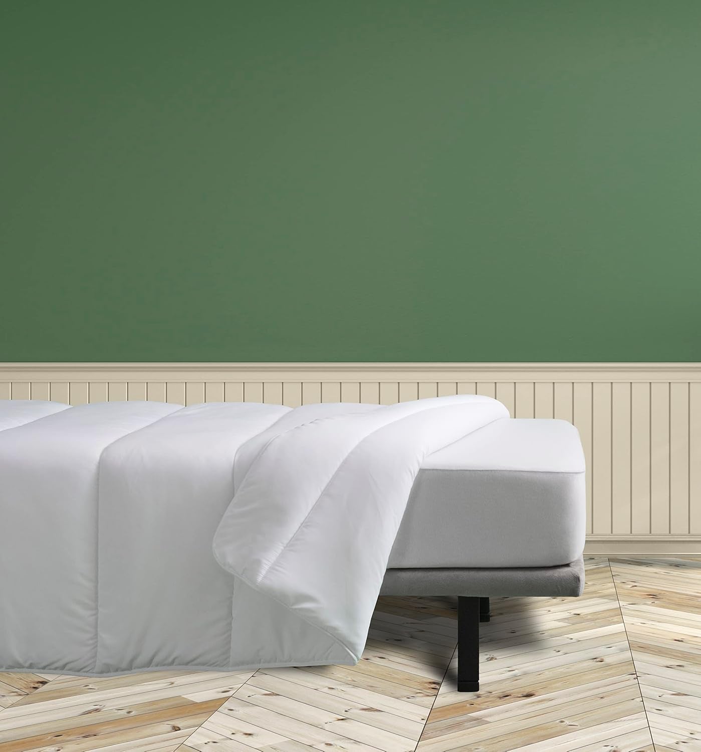 Plapumă din fibre de silicon, tratament cu aloe vera, 300 G, toamnă/iarnă, pentru pat de 90 cm (150 X 220 cm) Plapumi si pilote Naty Shop