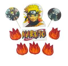 Set 9 decoratiuni comestibile, NARUTO