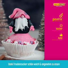 DECOCINO Party Mix, perle de zahăr, decorațiuni de stropit, confetti, 95 grame Naty Shop