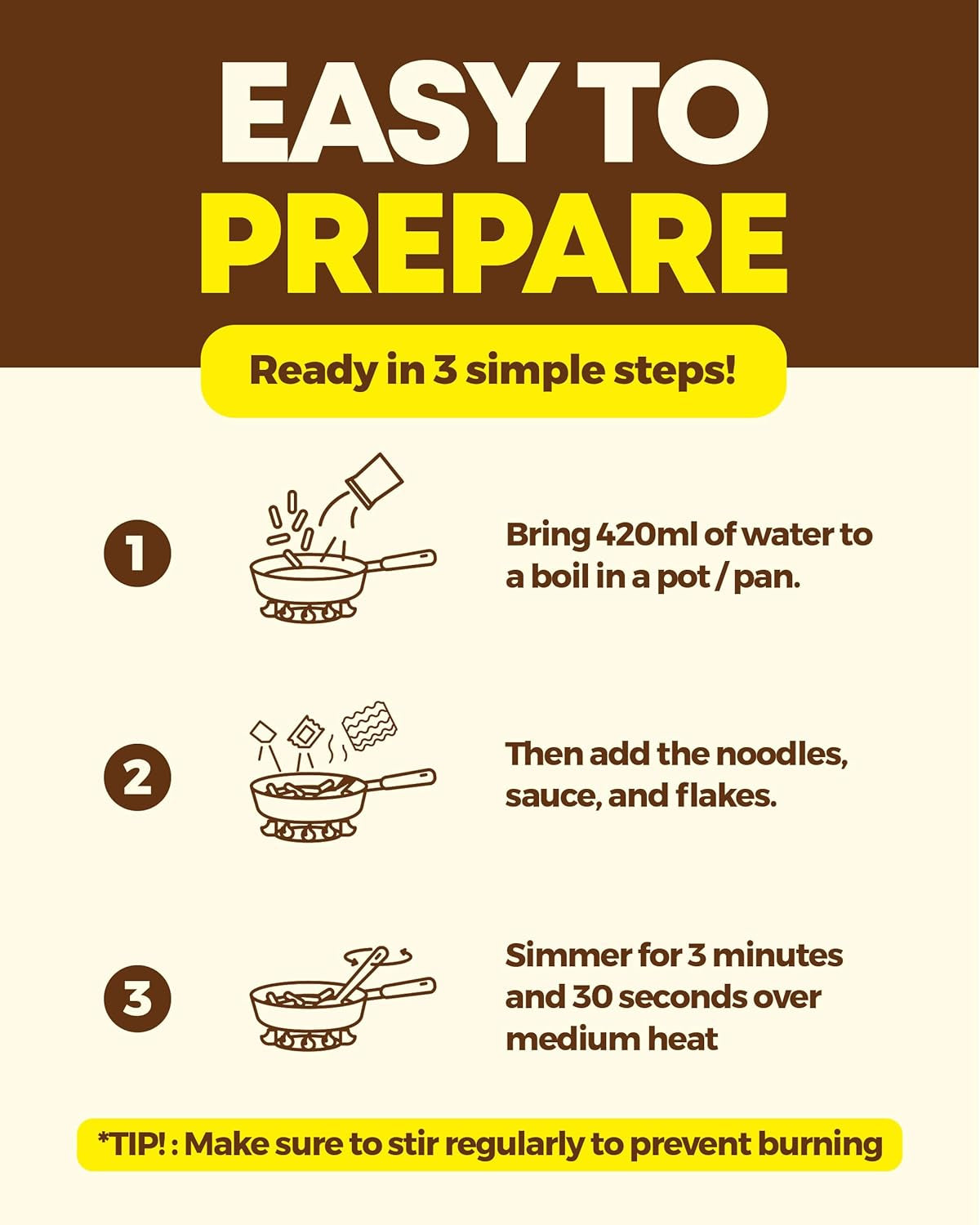 NONGSHIM Rapokki (Jjajang, 400 ml) – mâncare stradală coreeană autentică, ramen și turte de orez, fasole neagră; rapid și ușor de preparat, gata în 4 minute