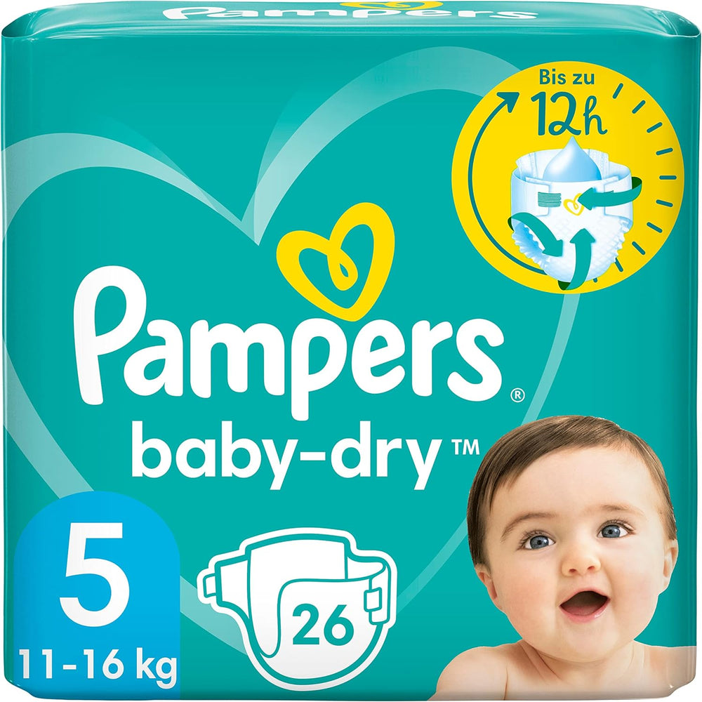 Scutece Pampers 81657566 Baby-Dry Pants, albe