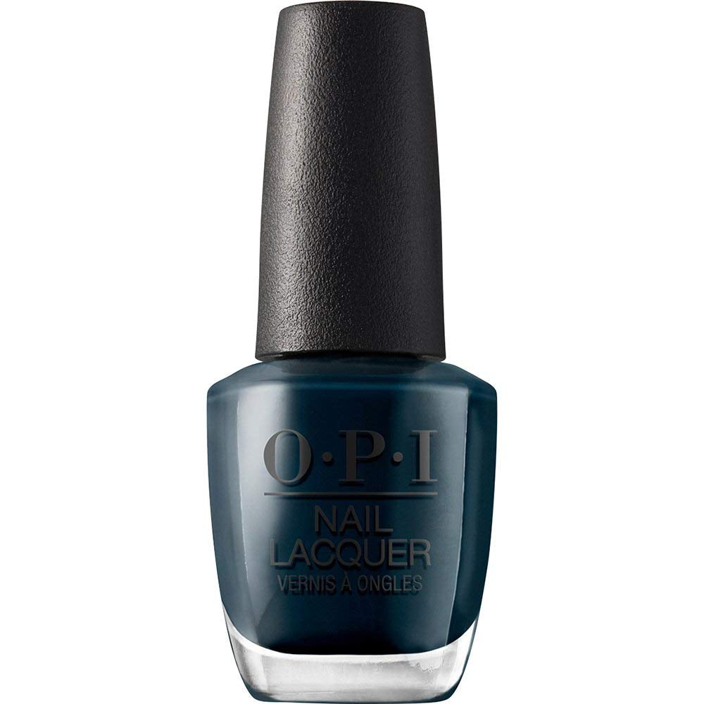 Oja OPI Nail Lacquer în nuanțe de albastru și verde – Oja cu uscare rapidă, rezistentă la ciobire și de lungă durată – durează până la 7 zile – cu pensulă ProWide extra-lată