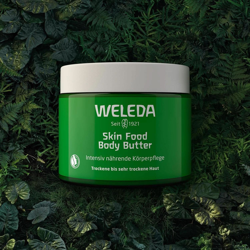 WELEDA Organic Skin Food Body Butter, Cremă unisex de îngrijire a corpului pentru îngrijirea pielii uscate și aspre, 150 ml Duș și baie Naty Shop