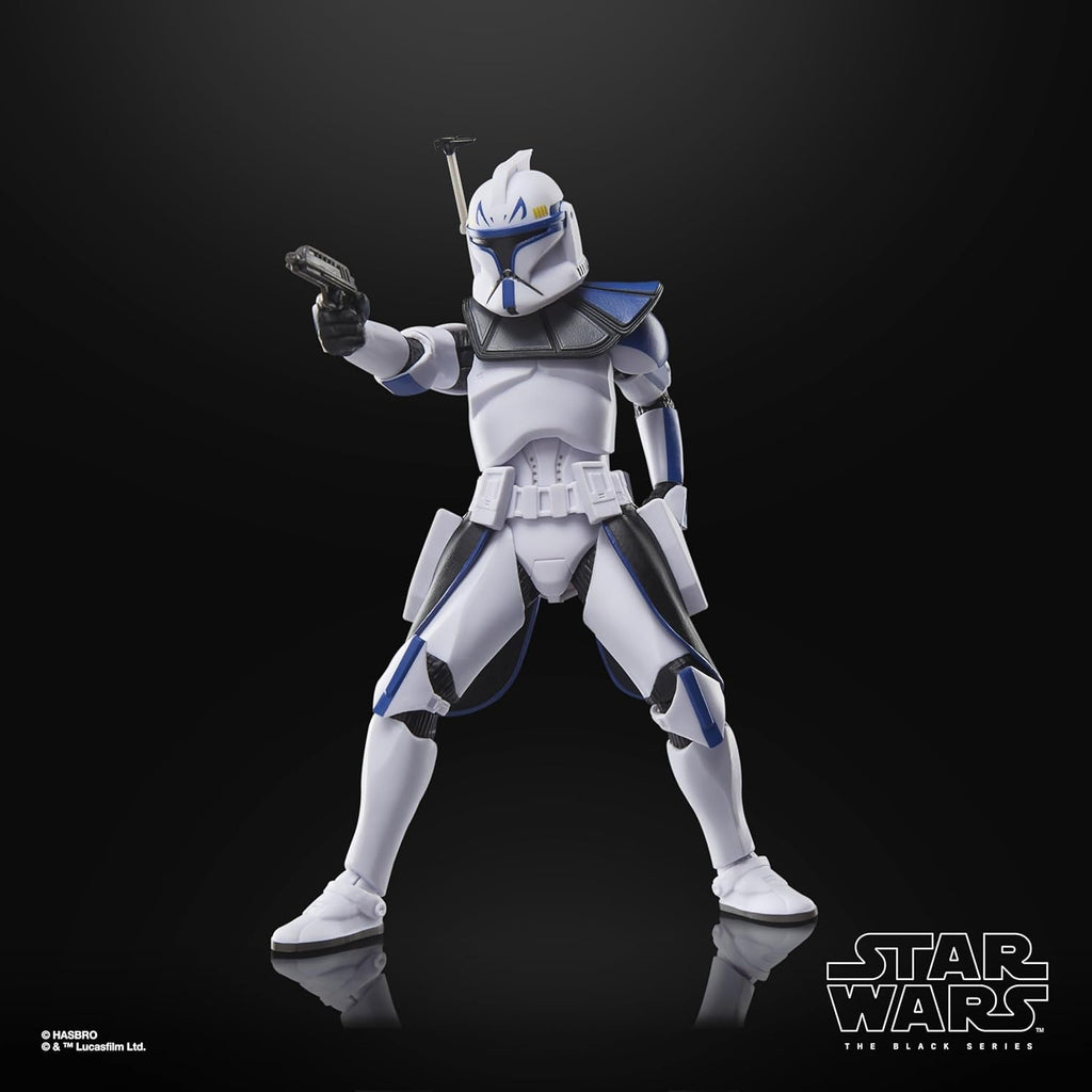 Star Wars seria neagră Clone Captain Rex, Star Wars: Ahsoka Premium Action Figure pentru a colecta (15 Cm) Action figures Naty Shop