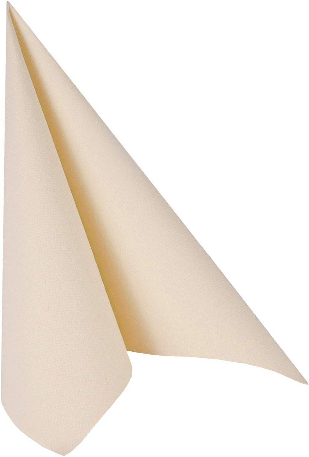 Șervețele Papstar, șervețele de țesut Champagne Royal Collection 1/4-fold, dimensiune 40 X 40 Cm, 1 X 50-pack, șampanie / crem