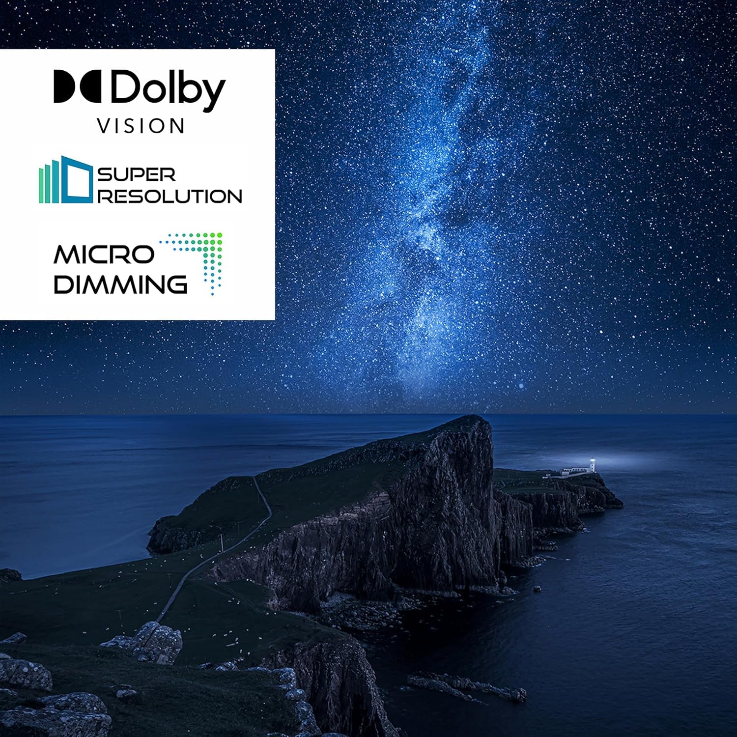 TELEFUNKEN XU50AN754M Televizor de 50 de inci/Smart TV cu Android (4K Ultra HD, HDR Dolby Vision, triplu tuner, Bluetooth, Dolby Atmos) [2023]