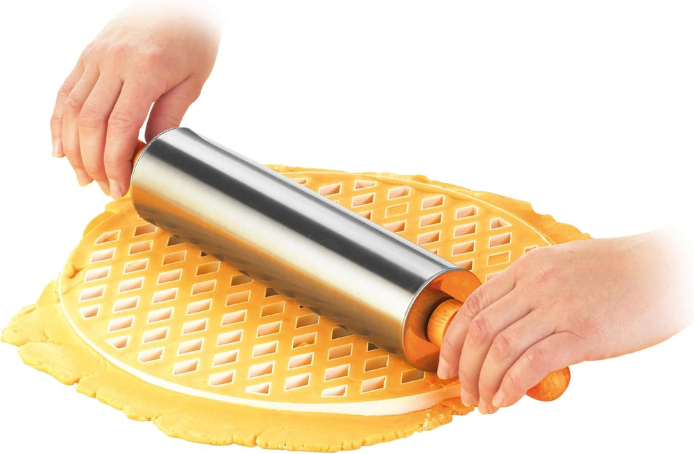 Formă de biscuiți Tescoma, plastic, alb/galben, 34 x 33 x 1,8 cm