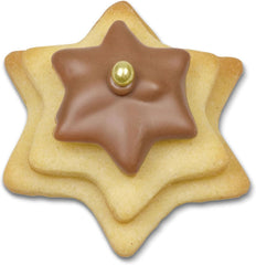 Formă de biscuiți Städter, oțel inoxidabil, argintiu, 3 x 3 x 3 cm