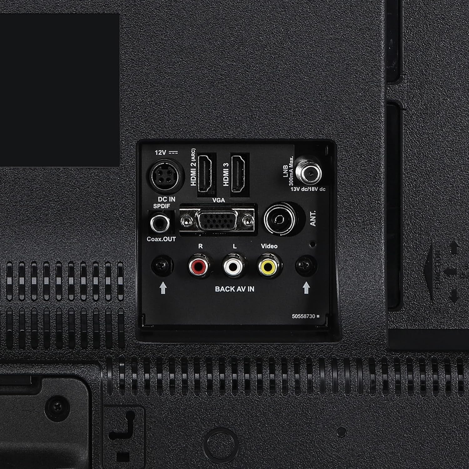 Televizor inteligent Lenco LED-2463 de 24 de inci, Full HD - Televizor cu Bluetooth - Adaptor auto de 12 V - Netflix, YouTube și Wi-Fi - Bluetooth - HDMI - Ethernet - Negru