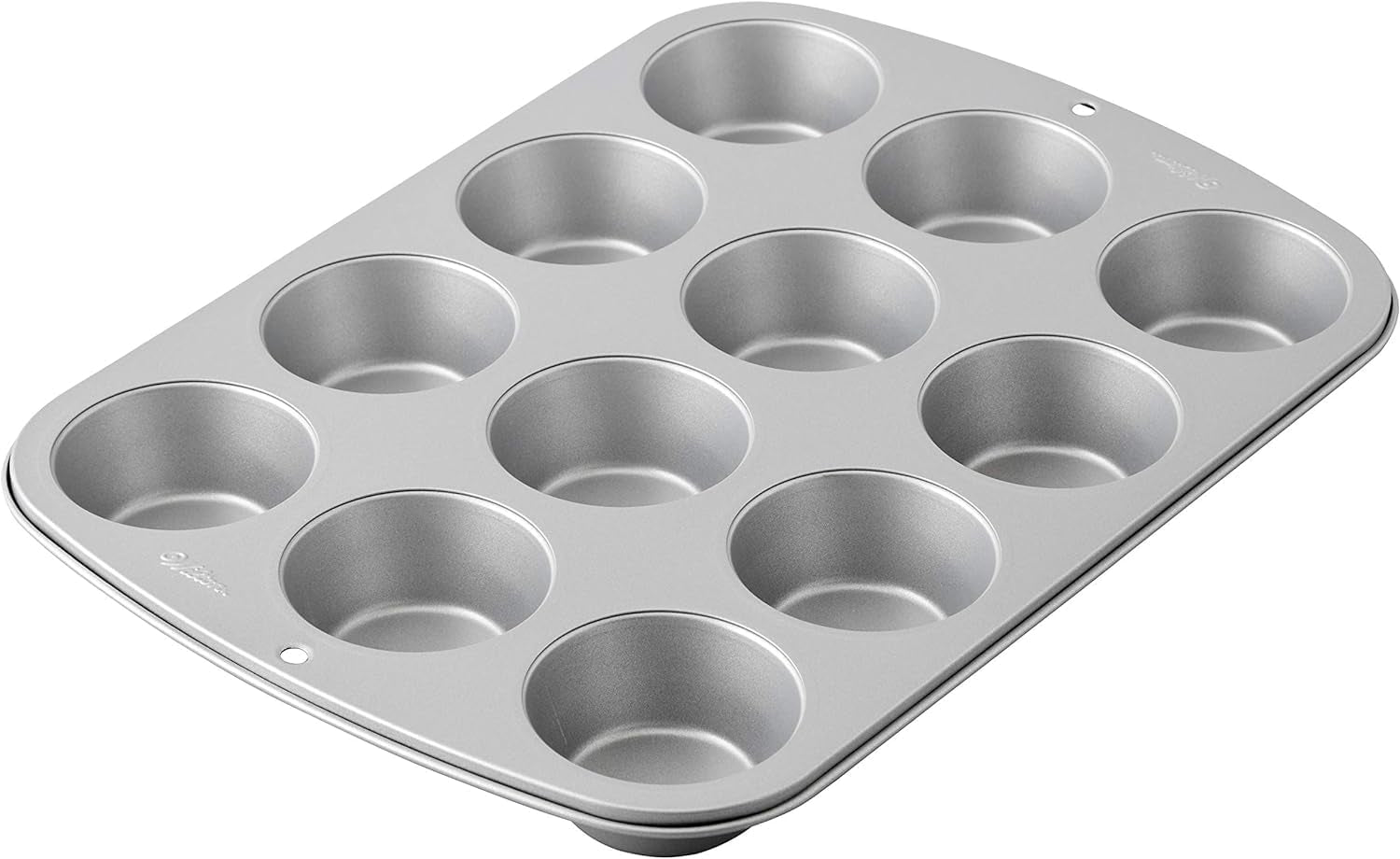 Wilton 03-3118 Cupcake- /Muffin-Backform, Recipe Right, Antihaft, 12 Vertiefungen, Grau Matrite si tavi pentru copt Naty Shop