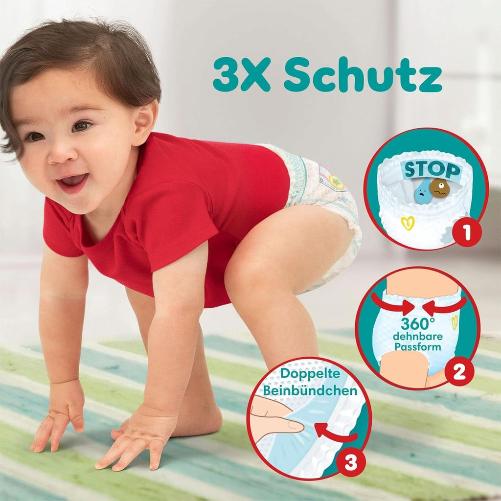 Pampers Windeln Pants Größe 5 Baby-Dry, 160 Windeln, 12Kg-17Kg, 360° Fit Hilft, Auslaufen Zu Verhindern Mama si Copilul Naty Shop